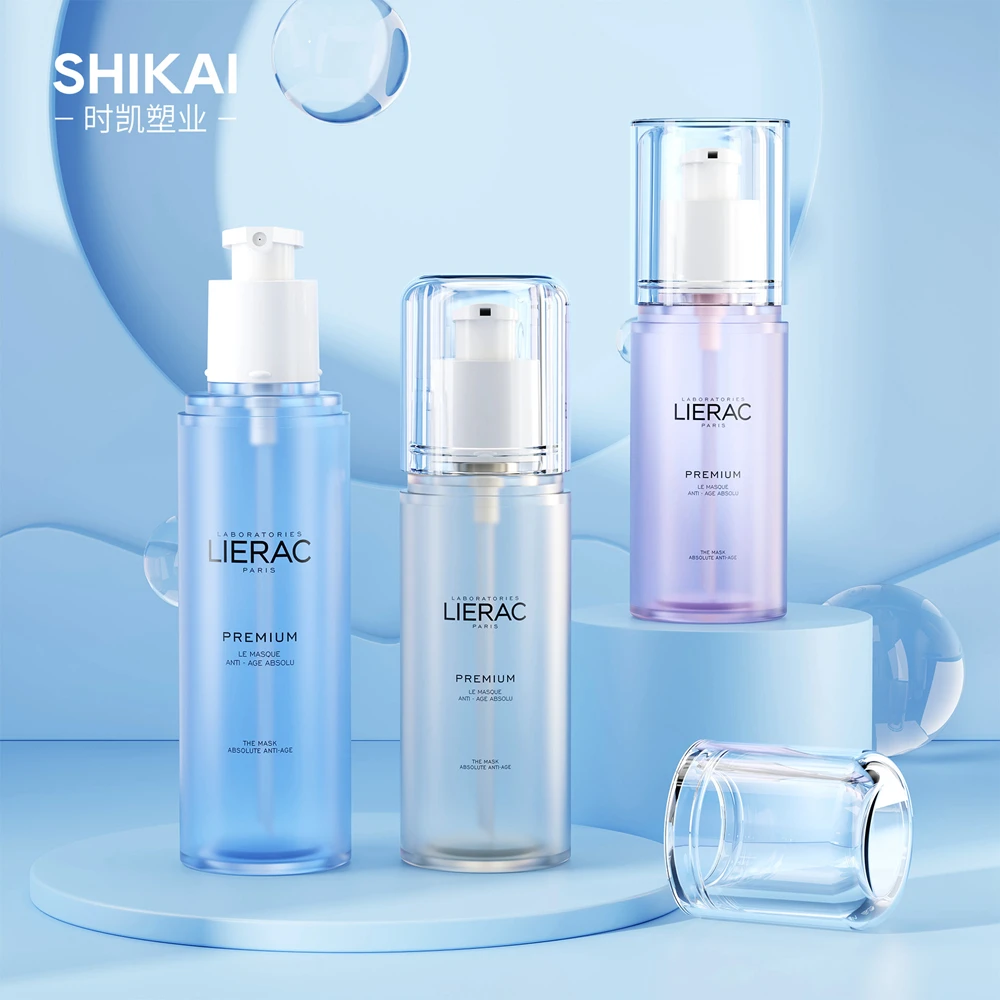 Manufacturer Wholesale PETG Transparent Thick-walled Plastic Perfume Bottle Toner Mist Spray Bottle Sunscreen Lotion Bottle