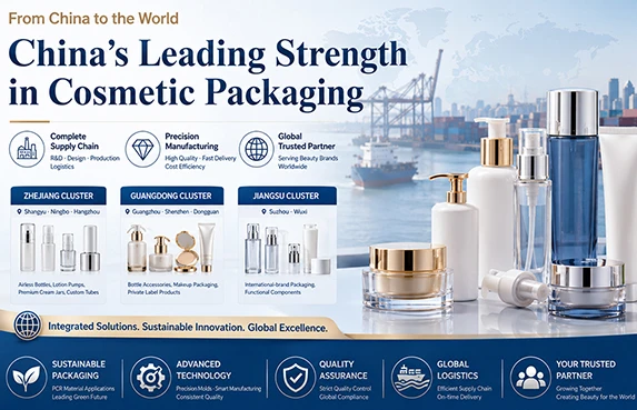 Why Do Global Beauty Brands Choose China for Cosmetic Packaging Manufacturing?