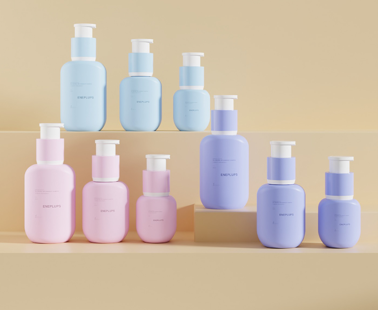 Custom Unique Cosmetic Packaging Plastic Sunscreens Face Body Lotion Pump Bottle for Luxury Skincare Brands