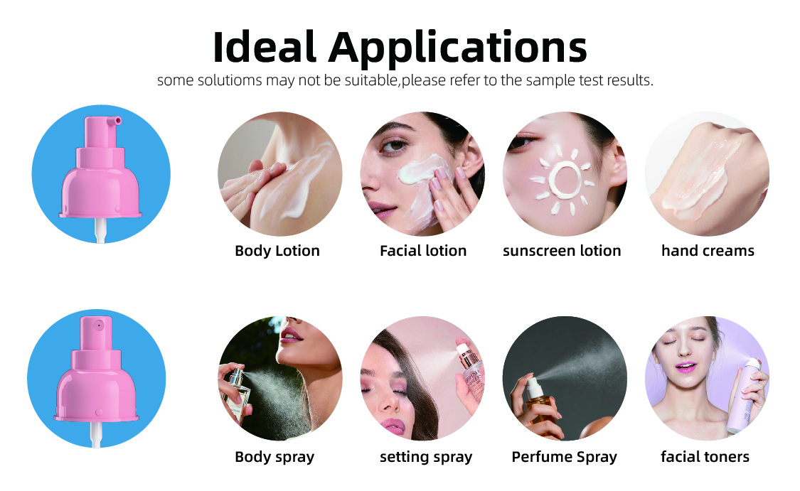 100-150ml Unique Design Round Plastic Spray Bottle For Cosmetic Packaging